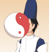 SinGyoku(女)「烏帽子被ってるんだしその時の時代の人みたいに蹴鞠しましょっ！えいっ！」