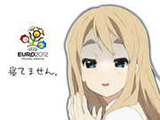 Euro2012 眠いわ～（；＿＿）～゜ 