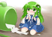 こぼしました･･･