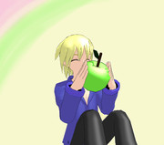 巨大リンゴ