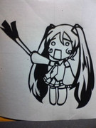 はちゅね「ステッカー」