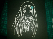 めんま　切り絵