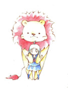 ライオン ニコニコ静画 イラスト