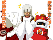 刑部の武器擬人化してみた。(刑部誉輿＆冬支度)