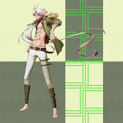 するとおおかみさんは､おばあさんの服を脱ぎ捨てて叫びました。