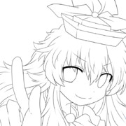 慧音先生の塗り絵だよ！！！