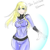 インビジブルウーマン ニコニコ静画 イラスト