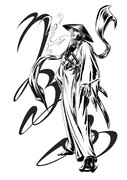 鵜堂刃衛 ニコニコ静画 イラスト
