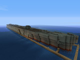 阿賀野型軽巡洋艦　進水