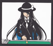 姉帯豊音　切り絵