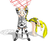 うるせぇ、尻尾の剛体（ぷちトラミク付き）ぶつけんぞ！