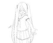 Lat式初音ミク塗り絵