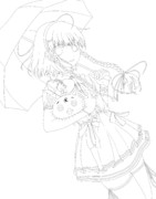 初企画！線画！