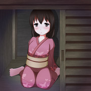 【零～眞紅の蝶～】　お兄ちゃんまだかなぁ・・　【千歳ちゃん描いてみた】