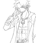 エース（線画）