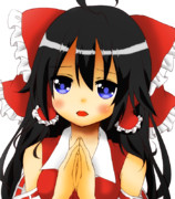  霊夢ぬりぬり祭・・・塗りと聞いて！