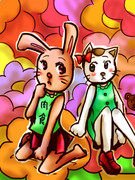 ニャン美 ニコニコ静画 イラスト