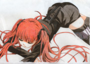 【色鉛筆模写】お嬢♡