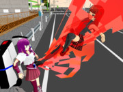 【MMD】麗華555 VS りんサイガ