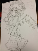 スケッチブックで　フランちゃん！