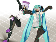 荒ぶる髭眼鏡のポーズ