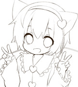 線画 ニコニコ静画 イラスト