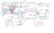 今朝のうちのニコ生放送の原発論放送で説明して放送中に描いた図