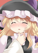 キス待ち魔理沙