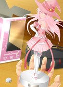 フィギュアサイズの女の子