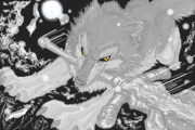 灰色の大狼シフ ニコニコ静画 イラスト