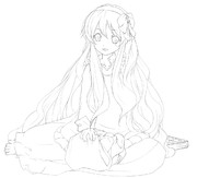 色塗り用 ニコニコ静画 イラスト