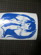 初音ミク（切り絵）