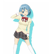 制服姿のさやかちゃんでした～