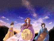 東下りの夏夜空