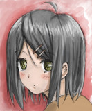 オリキャラ　塗り練習