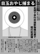 目玉おやじ捕まる