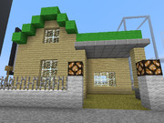  【minecraft】匠曰く爆ぜよハウスのレプリカ家【作ってみた】