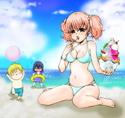 【妖狐×僕SS】 海…おいしい…