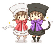 (*･ω･)人(・∀・*)