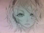 鏡音リン　描いてみた