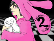 【Glorious Rabbit!!】　c(水Ｕóܫò)σ記念枠OPイラスト塗ったった