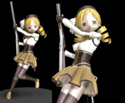 「MMD」マミさんフィギュア