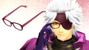 【MMD戦国BASARA】葡萄色眼鏡【アクセ配布】