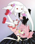 【妖夢が契約して】塗らせていただきました【魔法少女になったよ】