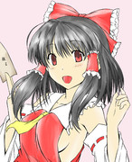 （性懲りもなく）霊夢を塗らせていただいたよ！