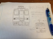 東武8000系を描いてみた