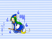 限りなく透明に近い魅魔様がブルー