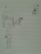 妹ちゃん（注意下手すぎます！．ぼやけてます）