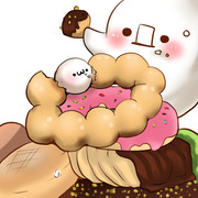 ポン デ リング ニコニコ静画 イラスト