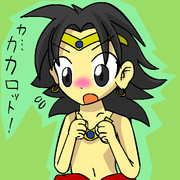 自分の絵柄でブロリーを描いてみた